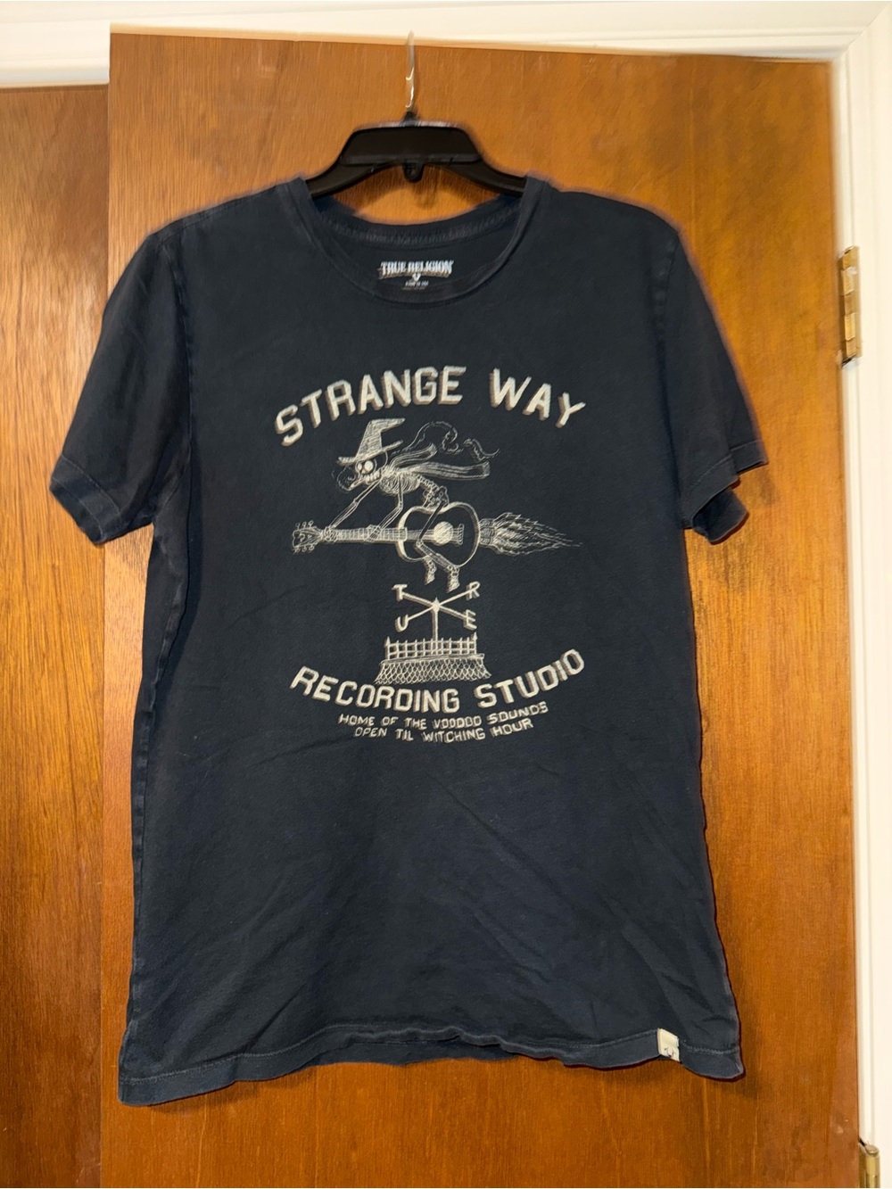 True Religion Navy Graphic Short Sleeve Tee